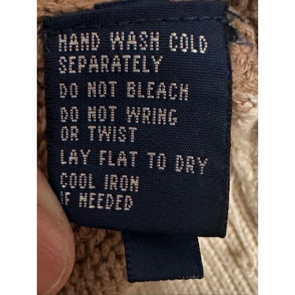 Vintage Polo Ralph Lauren argyle V-neck sweater Size: L - Picture 6 of 6